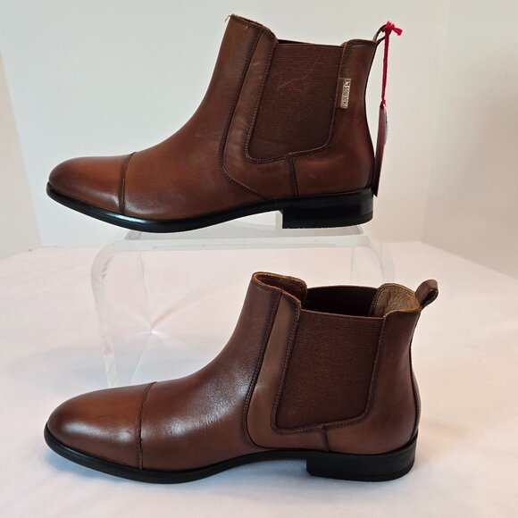 PIKOLINOS Men\'s Leather Bristol Chelsea Dress Boots Sz: 8 (41)- Brown main image 8